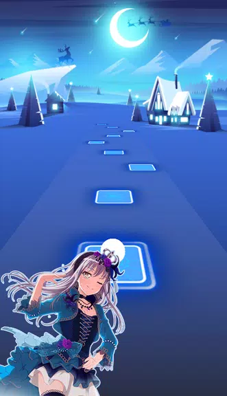 Anime Tiles Hop - Piano Music Captura de pantalla 1