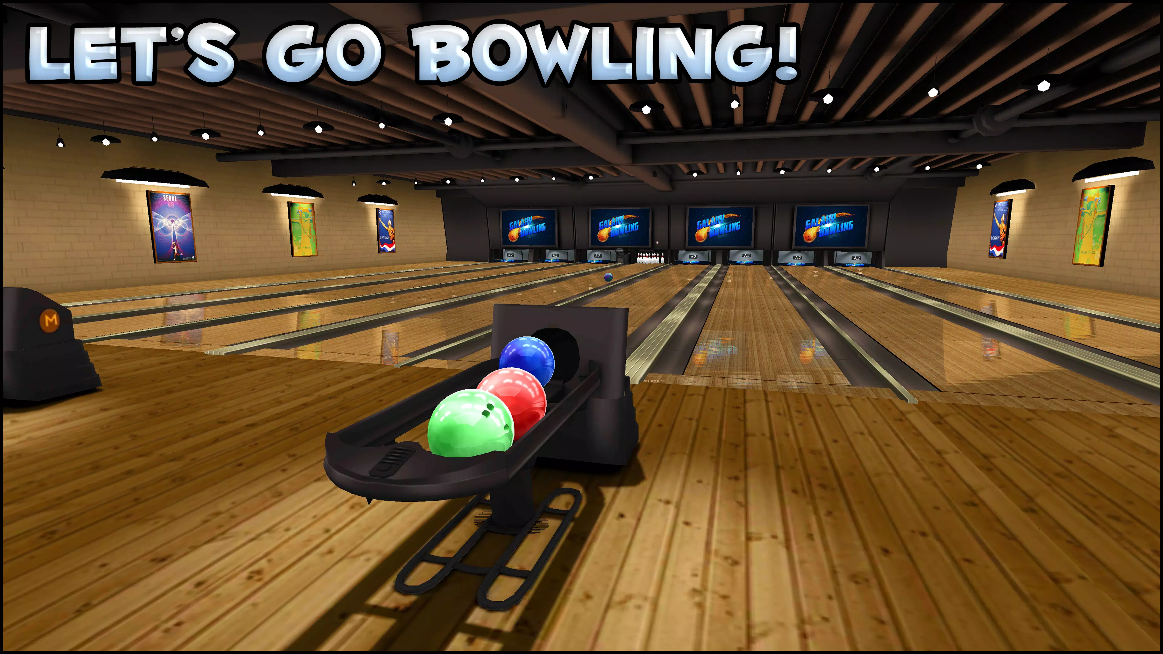 Galaxy Bowling 3D スクリーンショット 0
