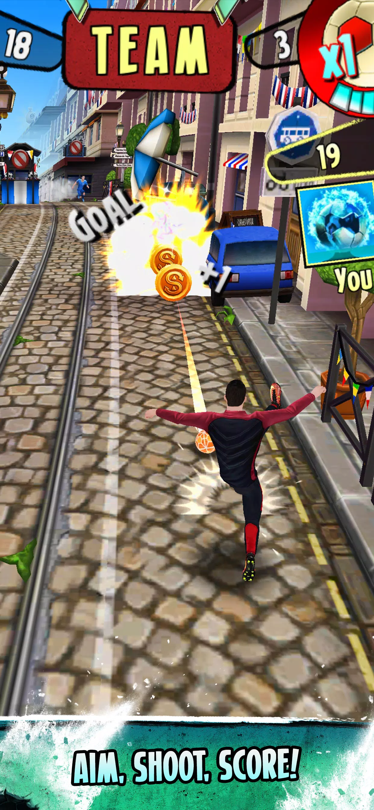 Ronaldo: Kick'n'Run Football スクリーンショット 3