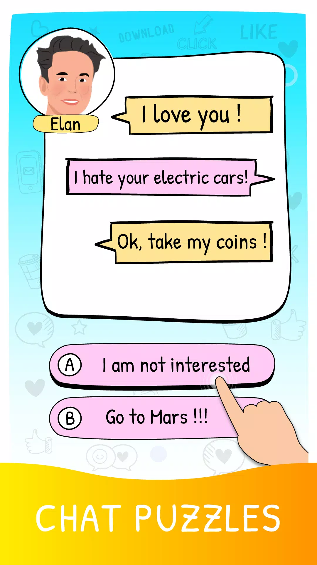 Who is? 2 Brain Puzzle & Chats 螢幕截圖 0