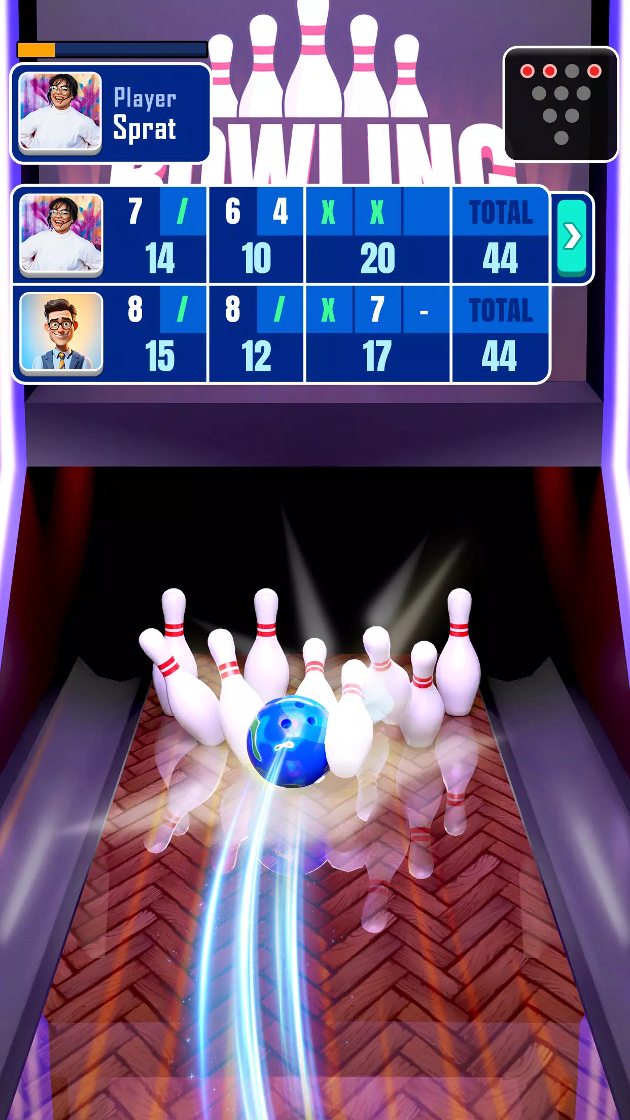 Bowling Captura de pantalla 3