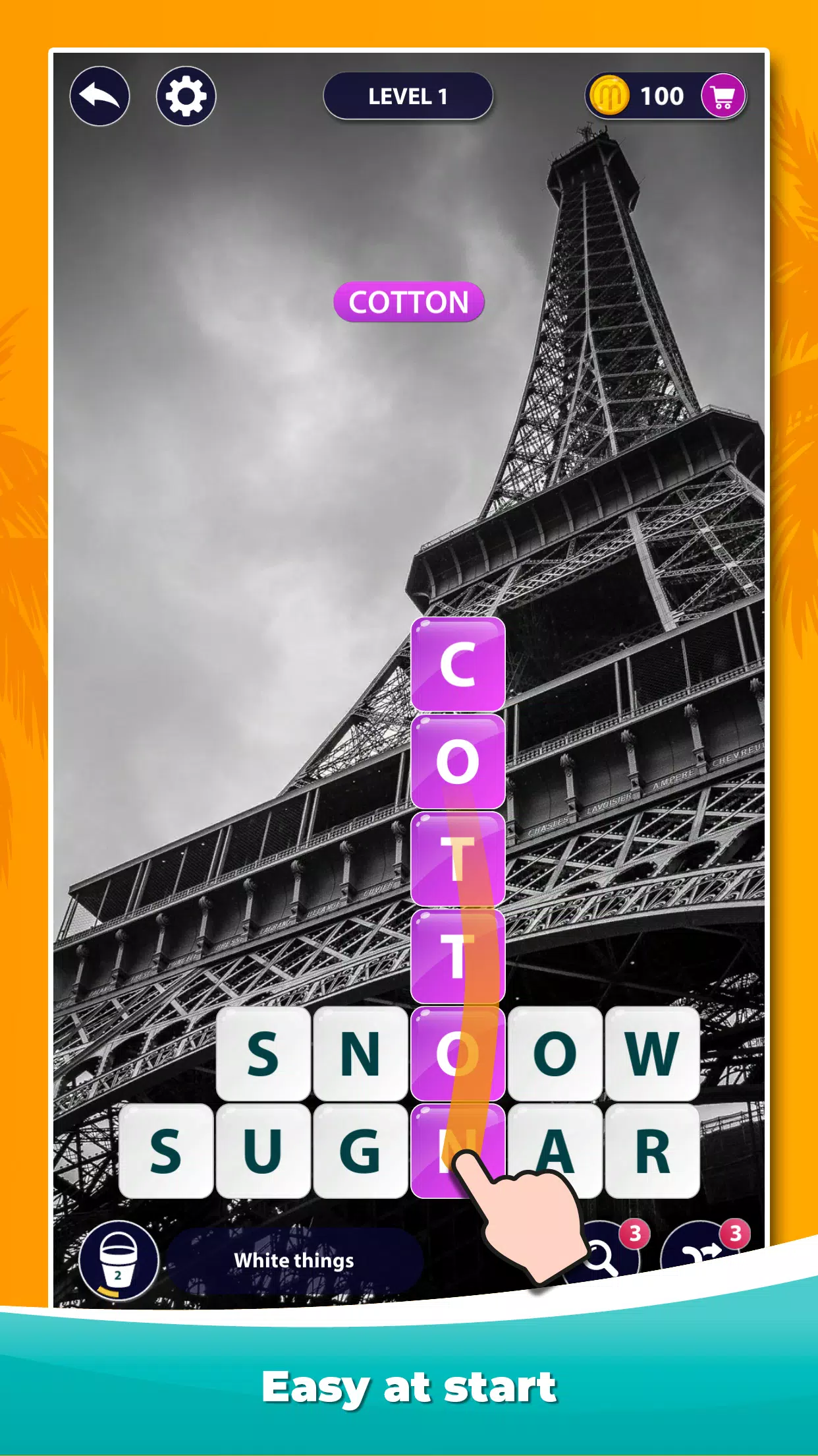 Surf des Mots - Jeu de mots Capture d'écran 0