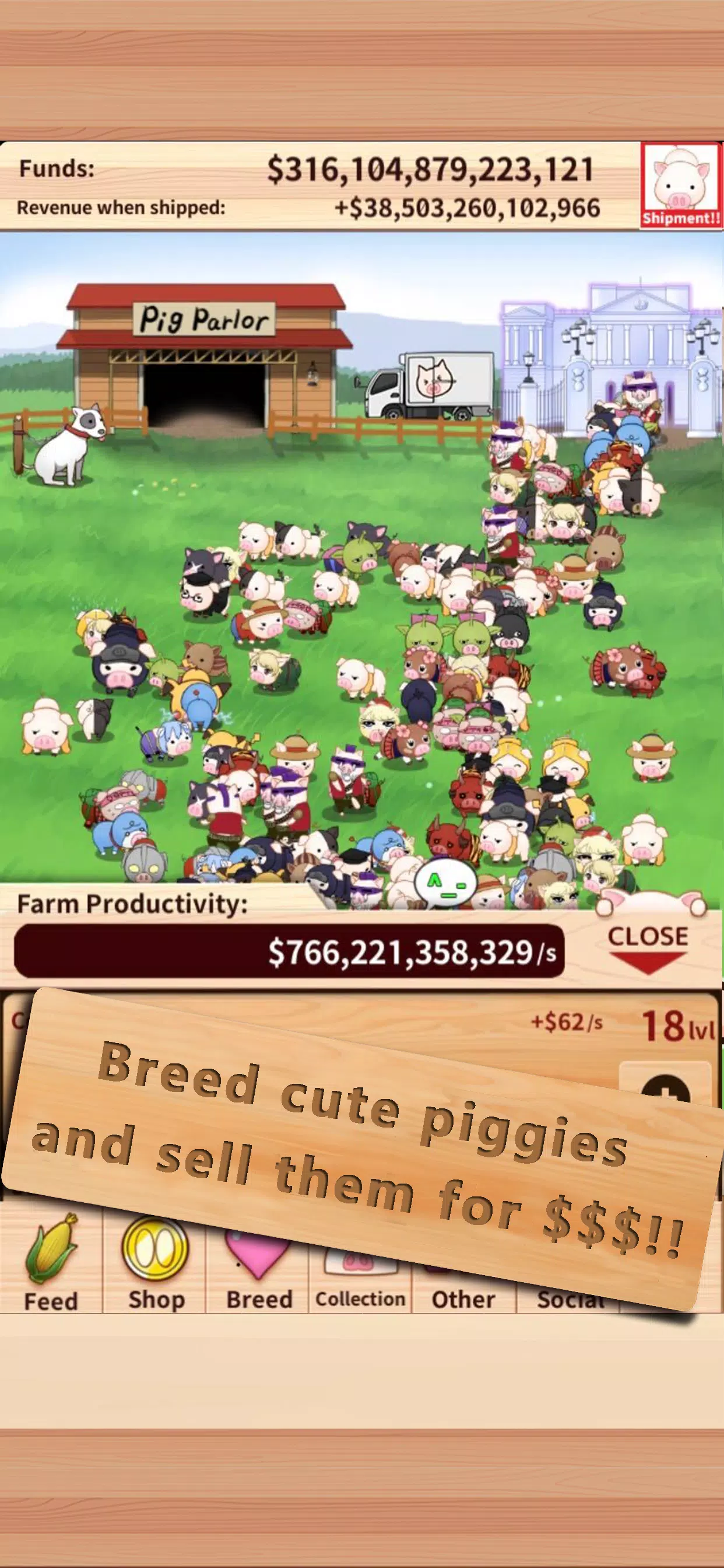 Piggy Clicker 螢幕截圖 0