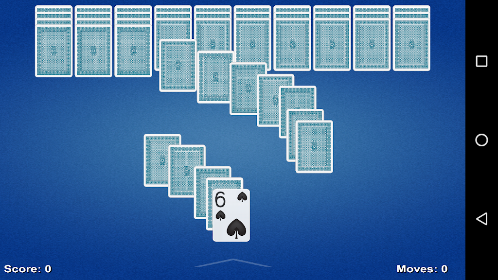 Spider Solitaire Game 螢幕截圖 2