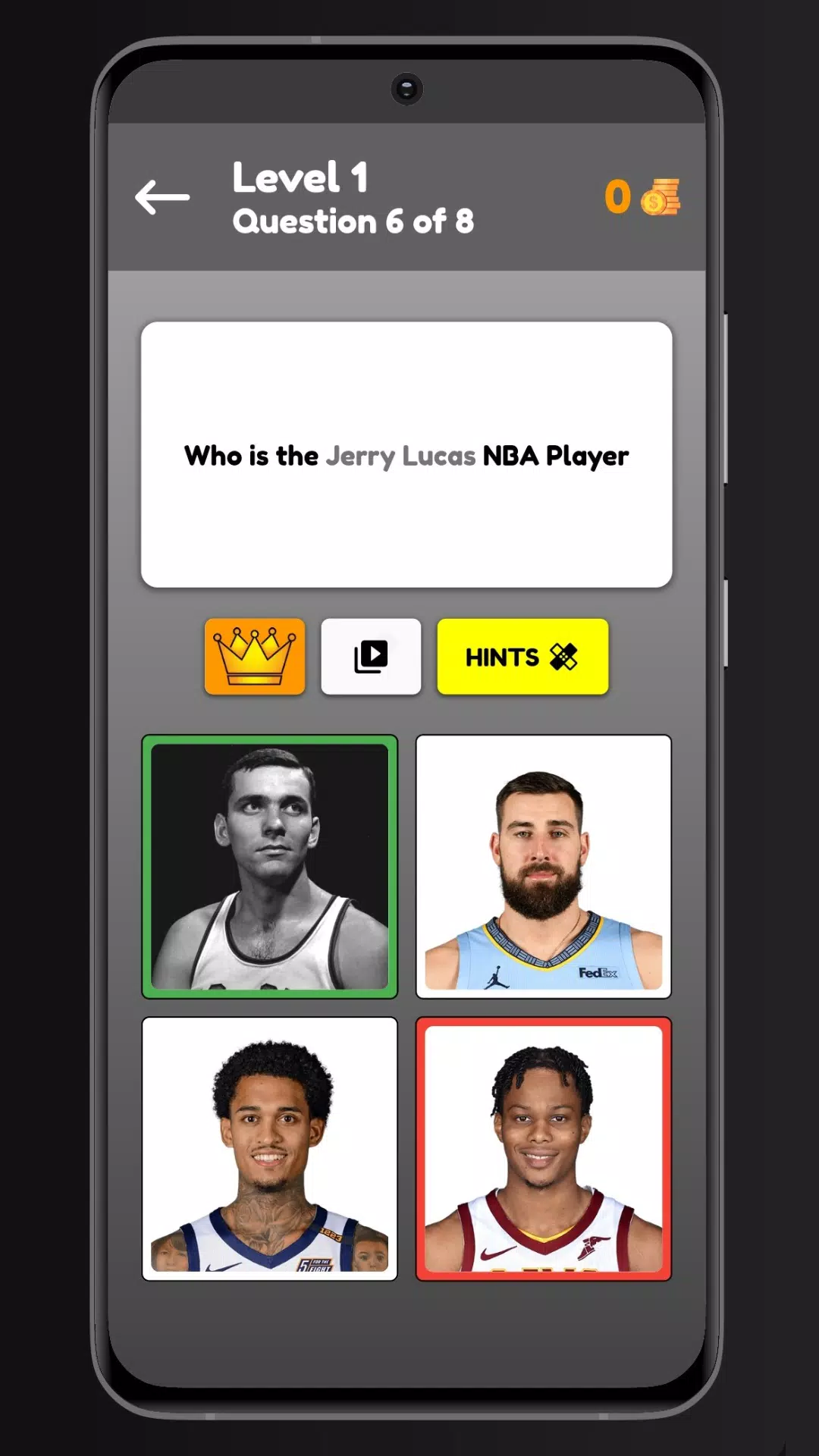Basketball Quiz - NBA Quiz 스크린샷 1