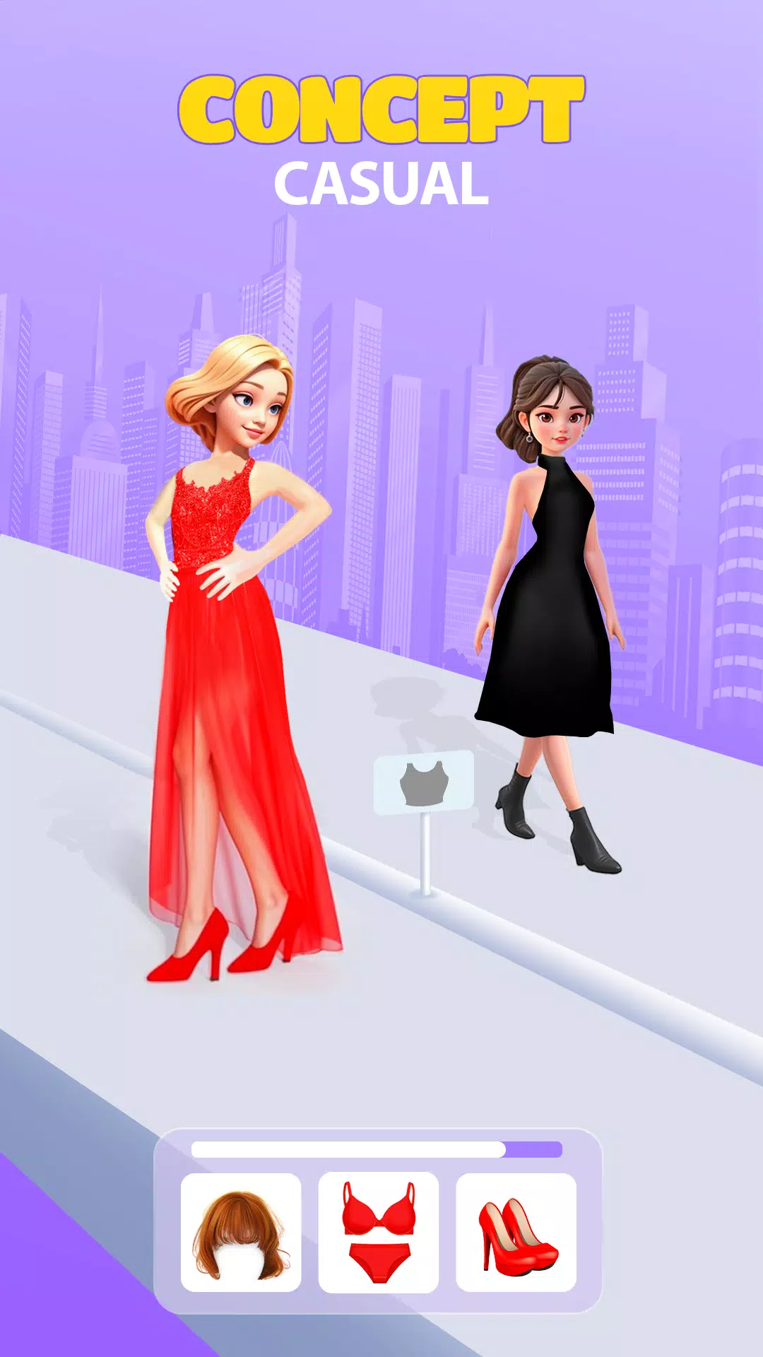 Rampwalk Fashion Game Скриншот 1