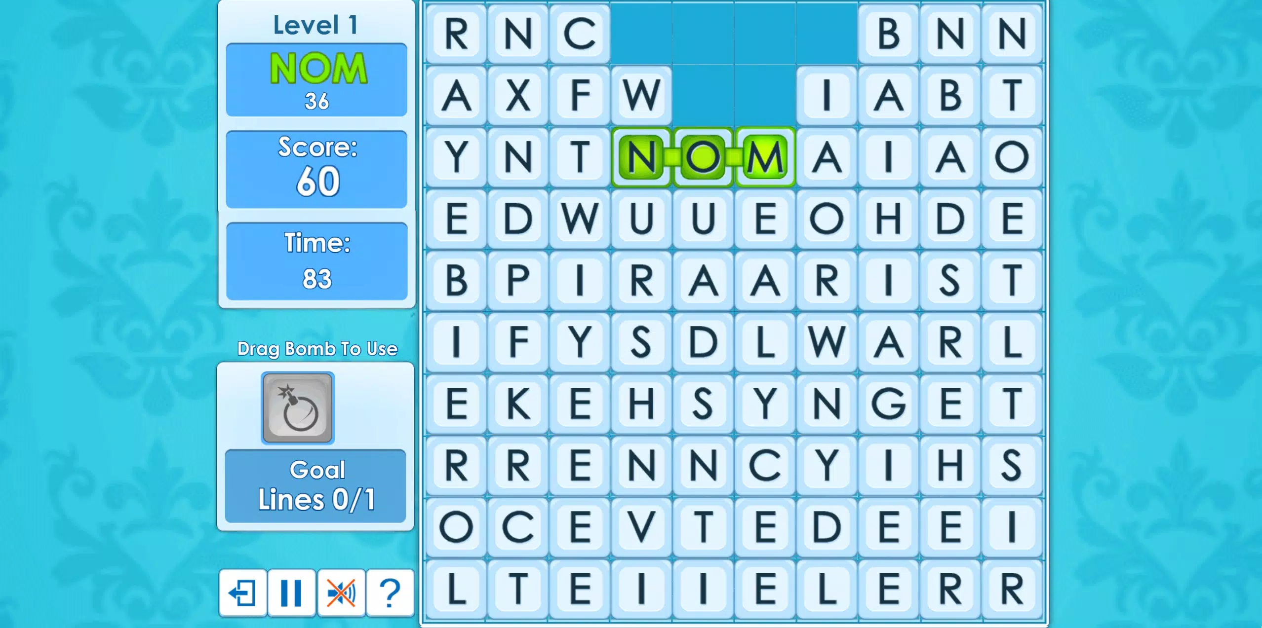 Classic Word Wipe スクリーンショット 3