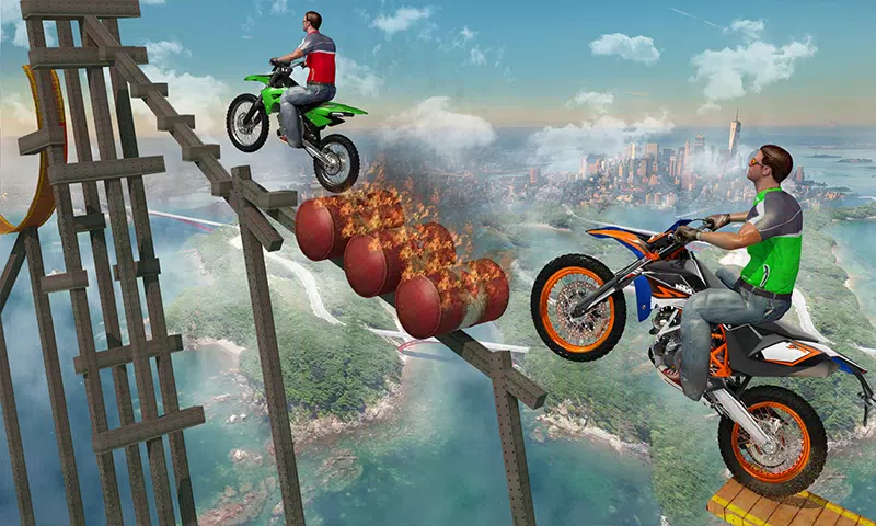 Bike Tricks Trail Stunt Master Capture d'écran 1