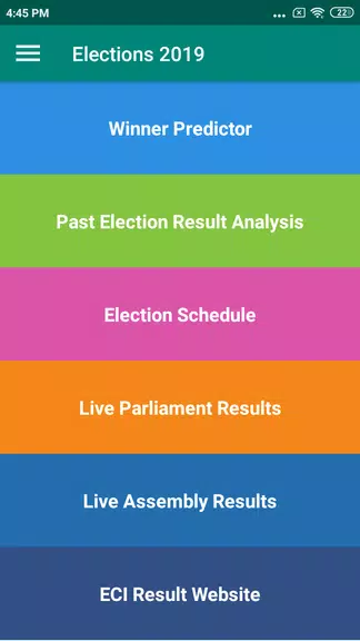 Indian Elections Schedule and Capture d'écran 0