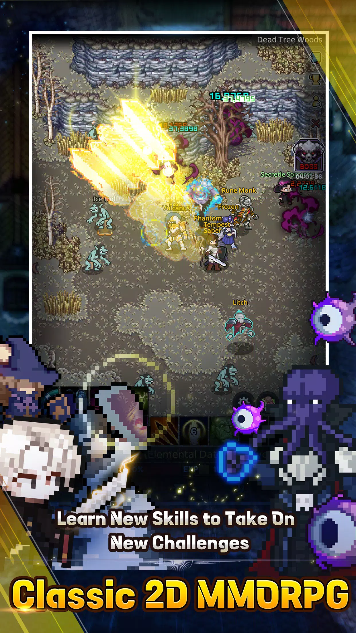 Elemental: 2D MMORPG Скриншот 0