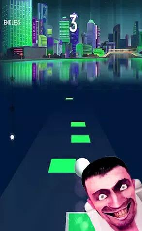 Skibidy Toilet Music Tiles Hop 螢幕截圖 0