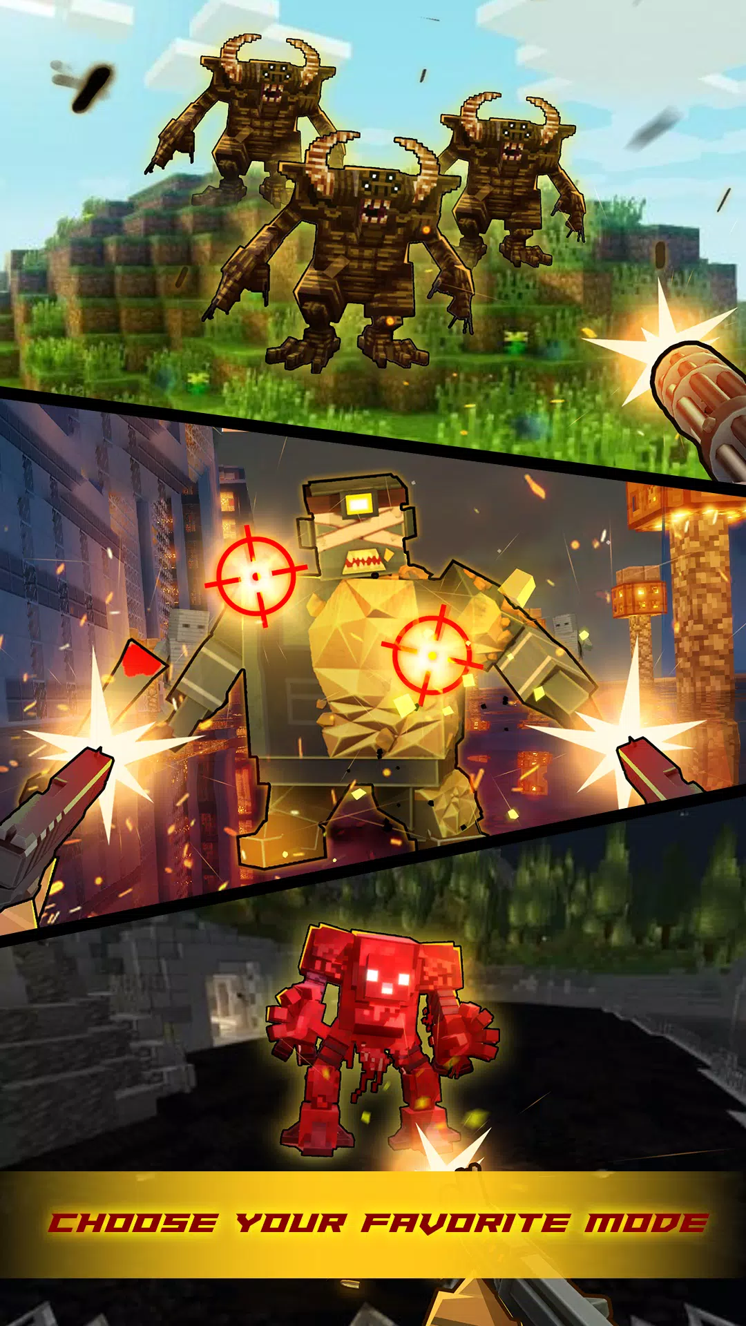 Zombie Craft War: Pixel Gun 3D スクリーンショット 2