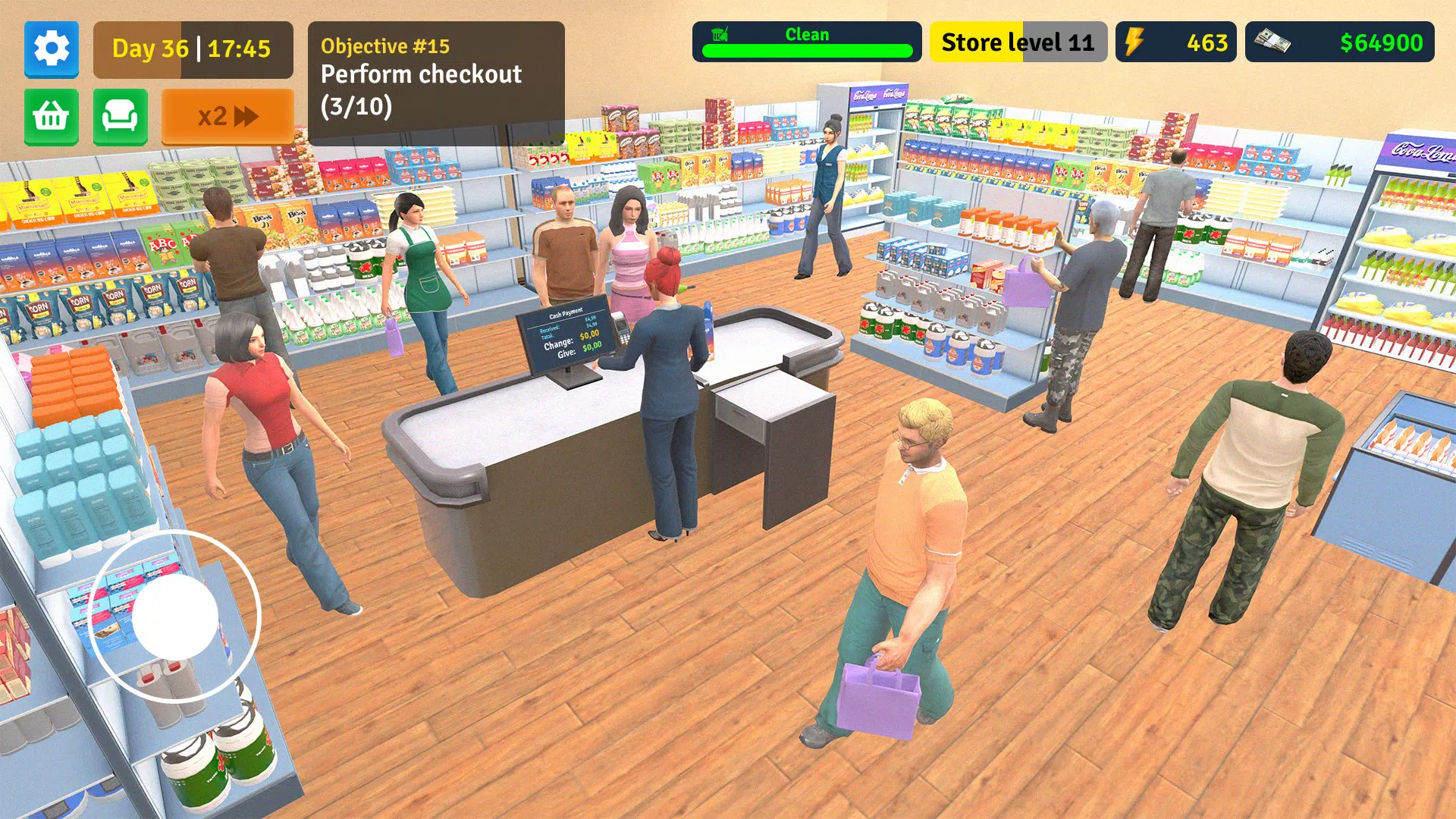 Supermarket Simulator Store 스크린샷 1