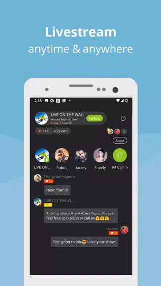 Leitor de podcasts - Podbean Captura de tela 2
