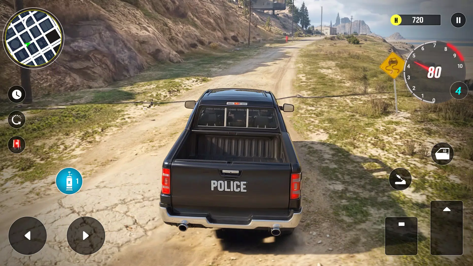 Police Van Crime Sim Games Capture d'écran 1