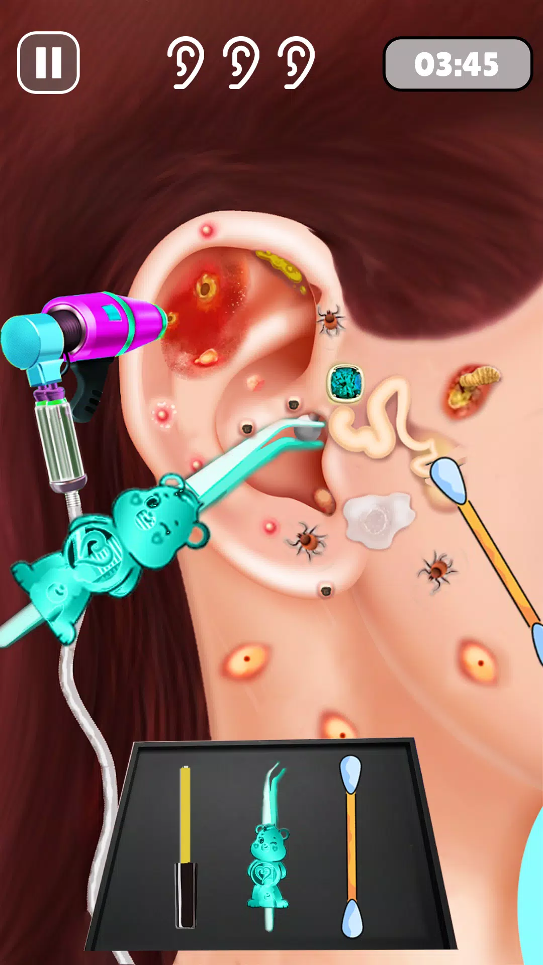 Ear Salon ASMR Doctor Game スクリーンショット 0