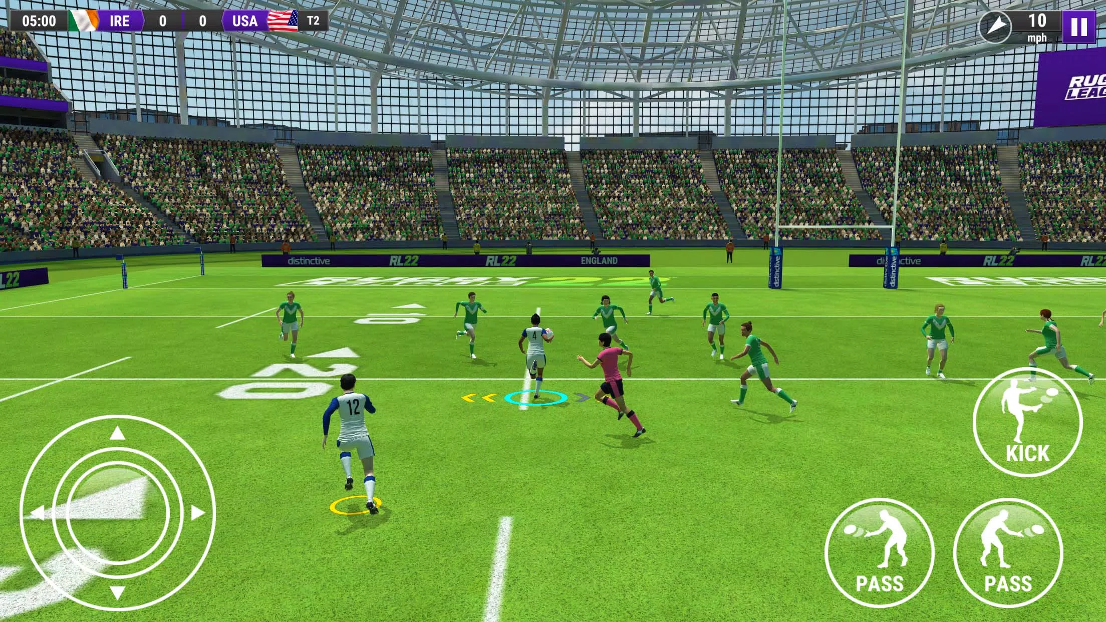 Rugby League 22应用截图第1张