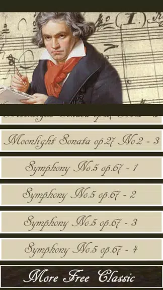 Beethoven Symphony Capture d'écran 2