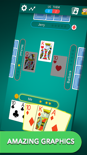 Euchre Classic Card Game Capture d'écran 3