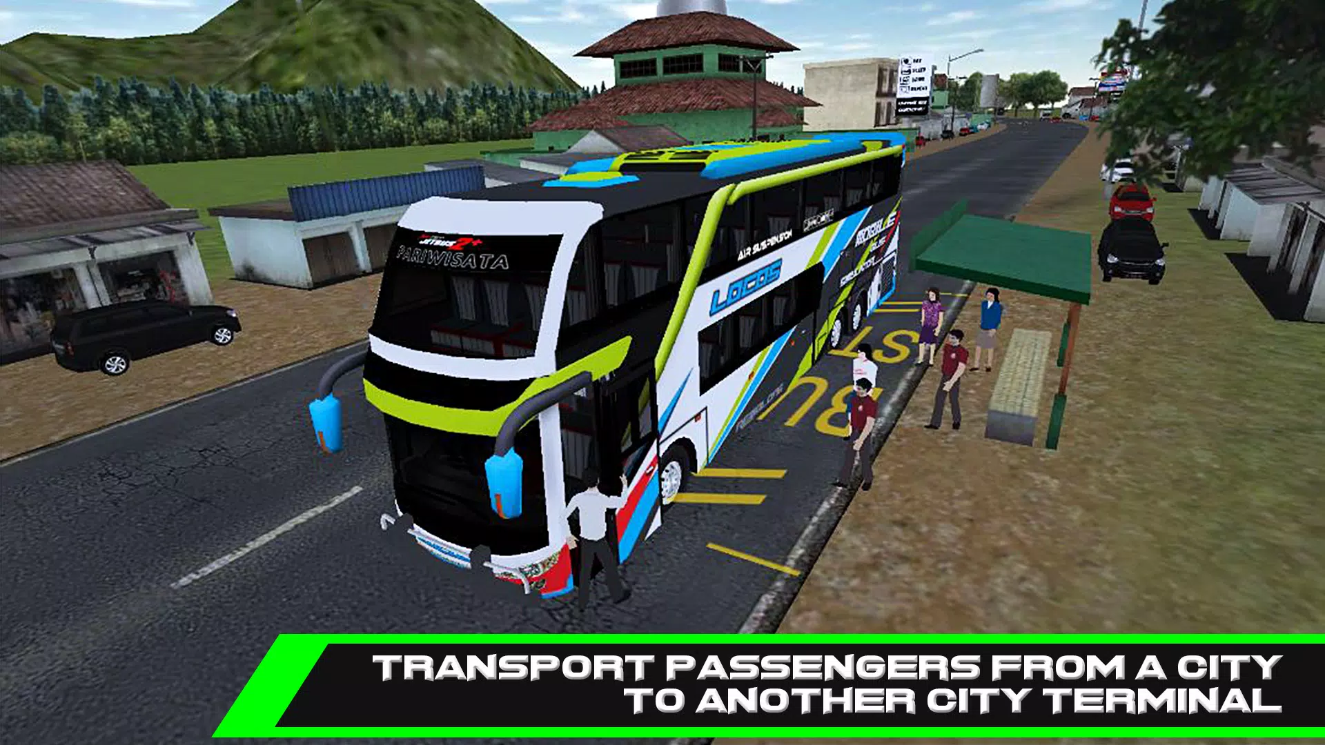 Mobile Bus Simulator Capture d'écran 1