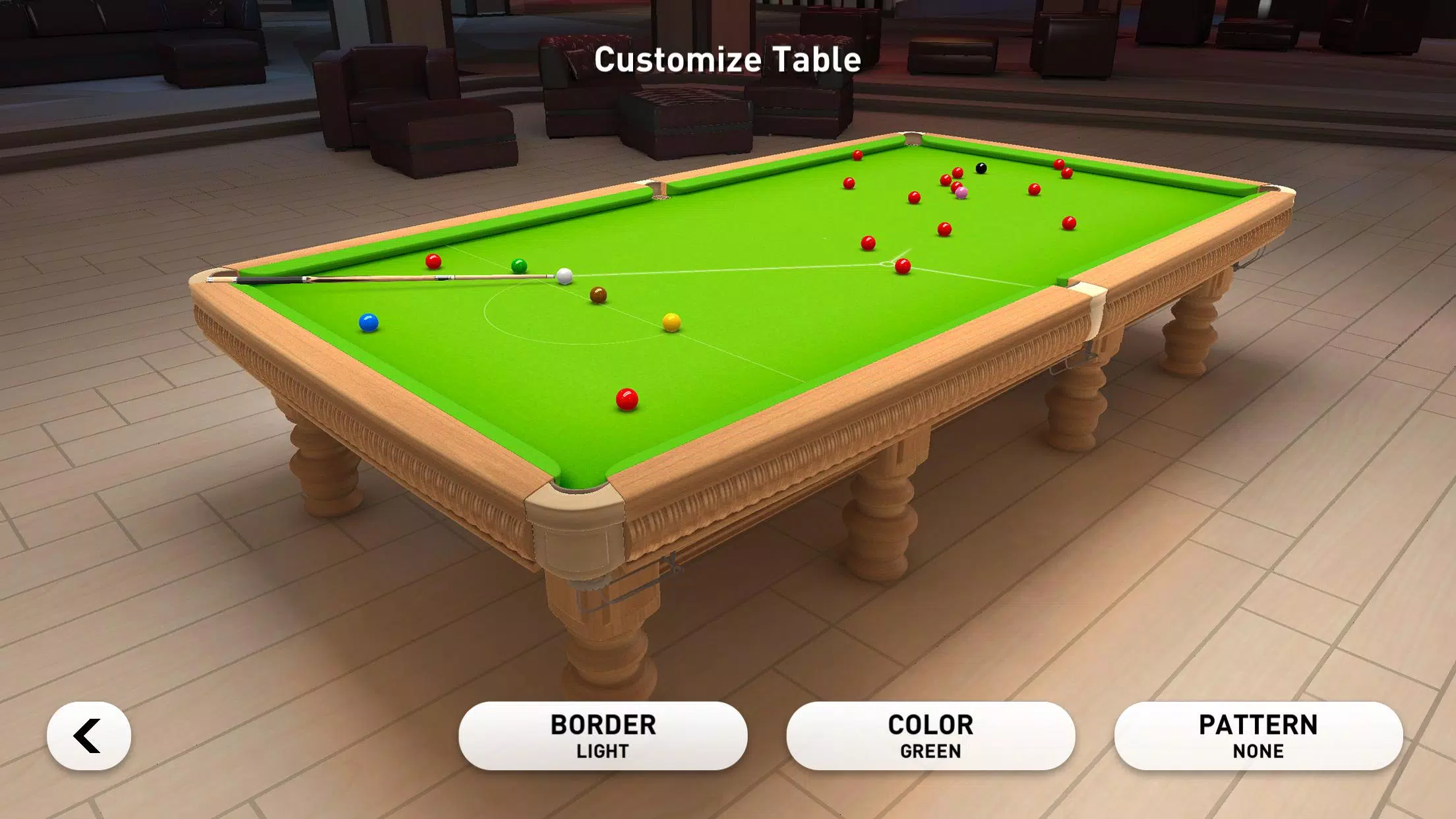Real Snooker 3D Captura de pantalla 1