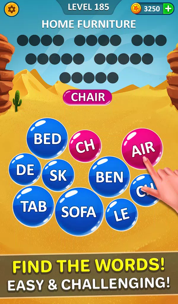 Word Bubble Captura de tela 2
