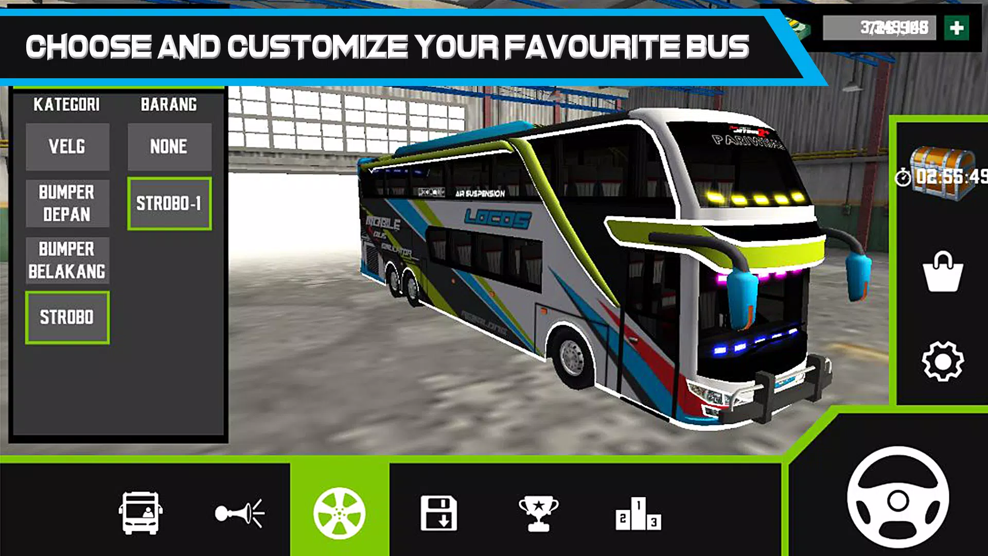 Mobile Bus Simulator Capture d'écran 0