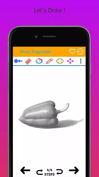 How to Draw Real Vegetables スクリーンショット 3