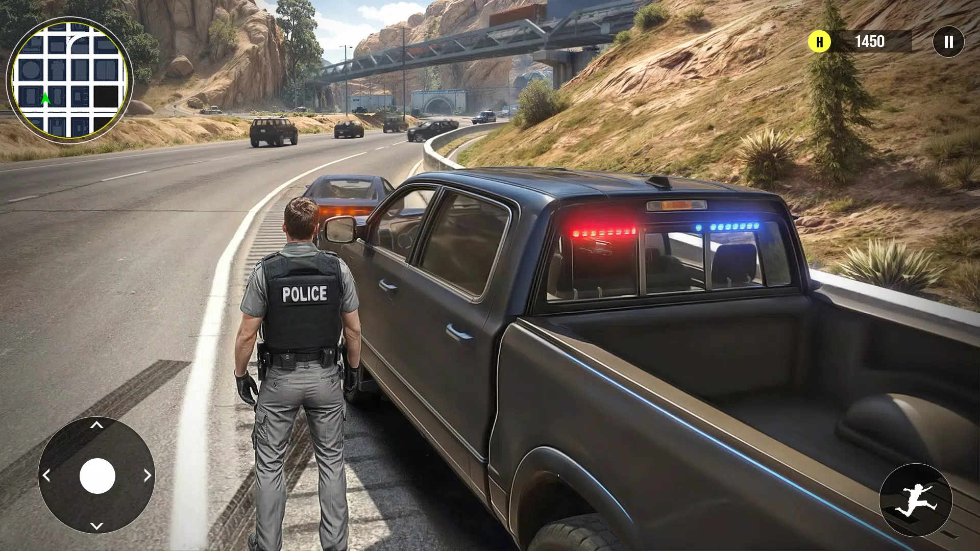 Police Van Crime Sim Games Capture d'écran 3