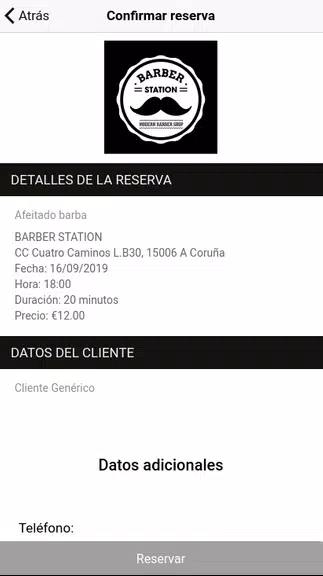 Barber Station スクリーンショット 2