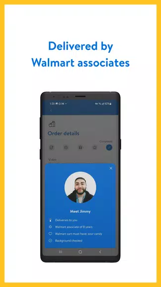Walmart InHome Delivery Скриншот 1