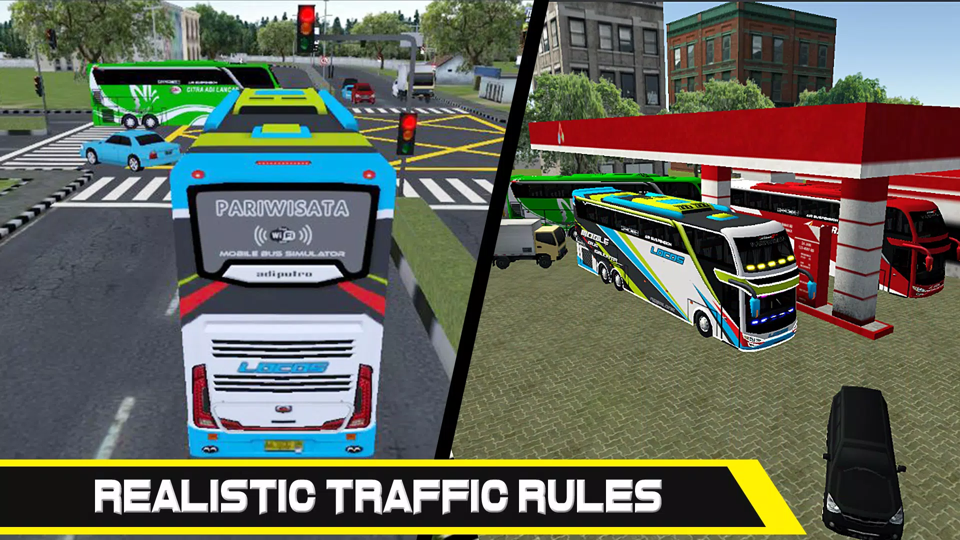 Mobile Bus Simulator Capture d'écran 2
