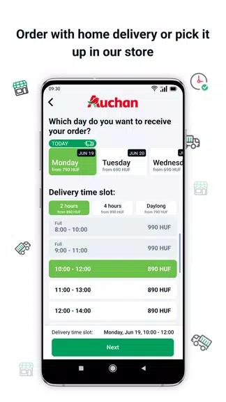 Auchan Online Áruház Captura de pantalla 2