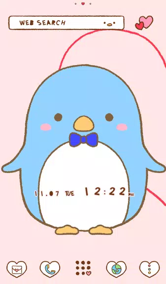 Couple Wallpaper: Penguins スクリーンショット 1