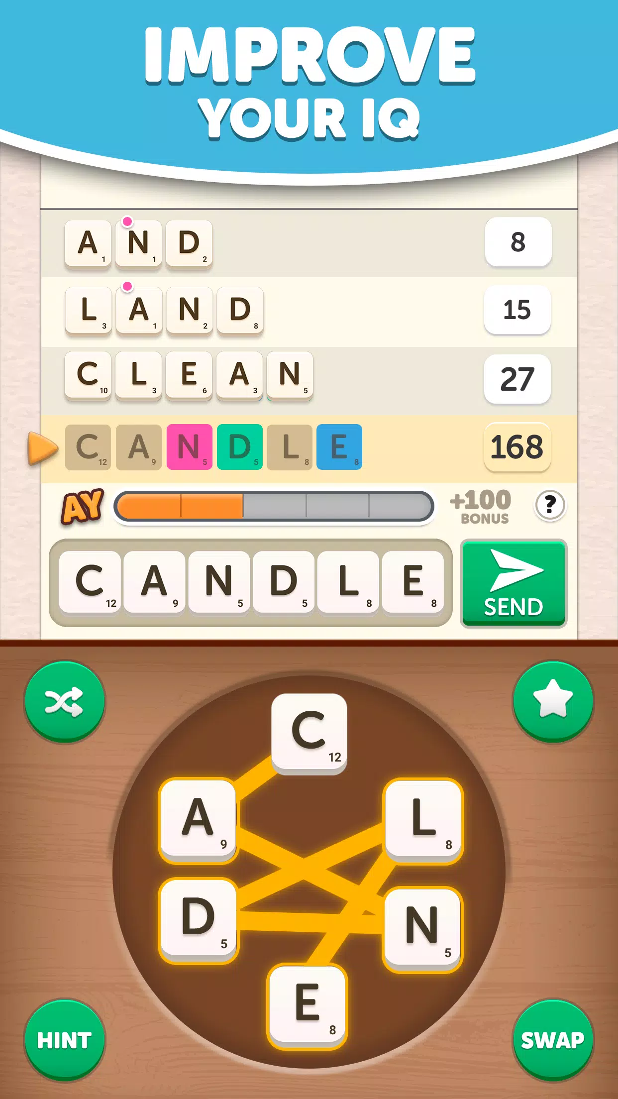 Anagram Yatzy 螢幕截圖 1