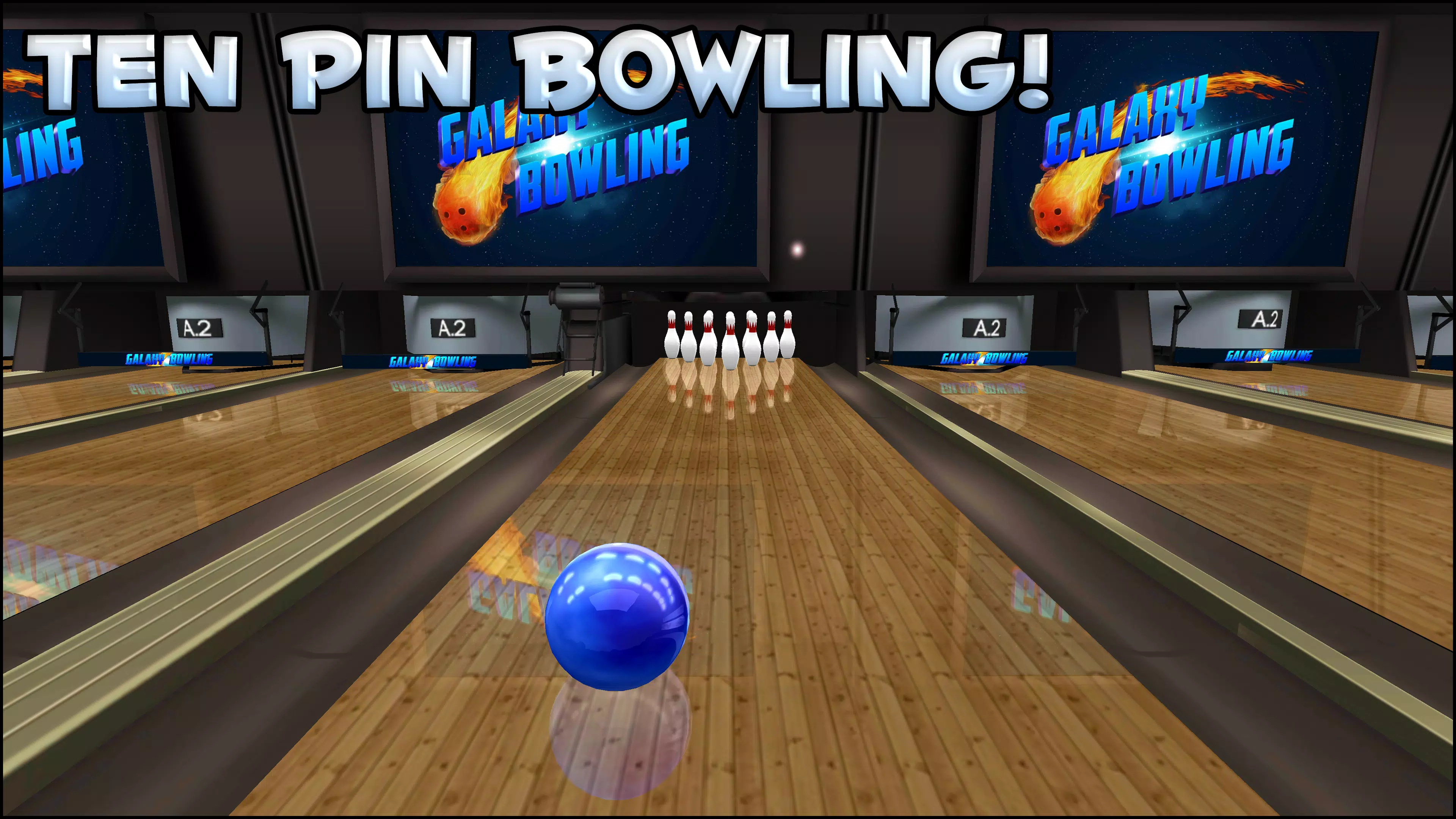 Galaxy Bowling 3D スクリーンショット 2