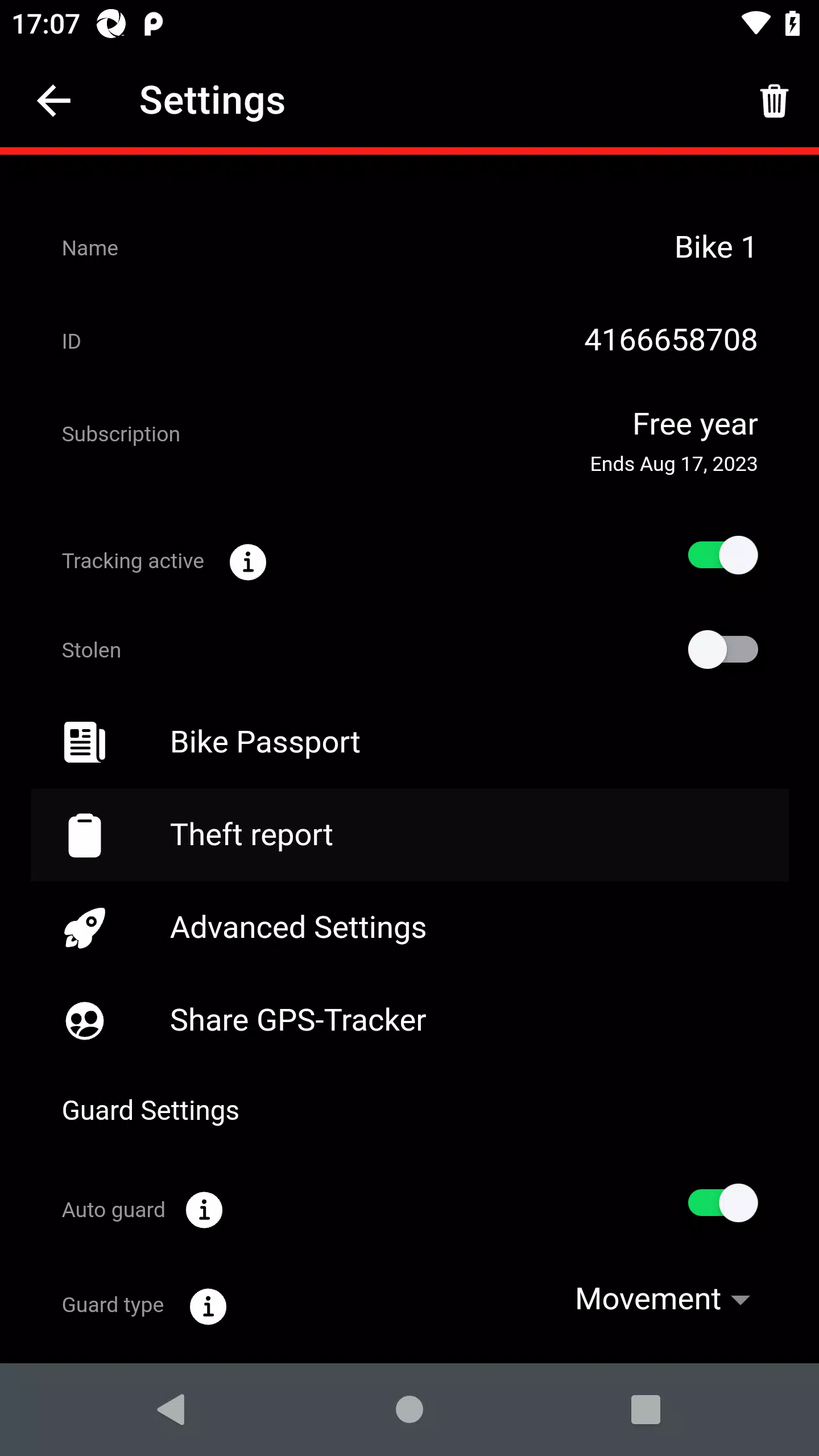 ASKA BIKE 螢幕截圖 3
