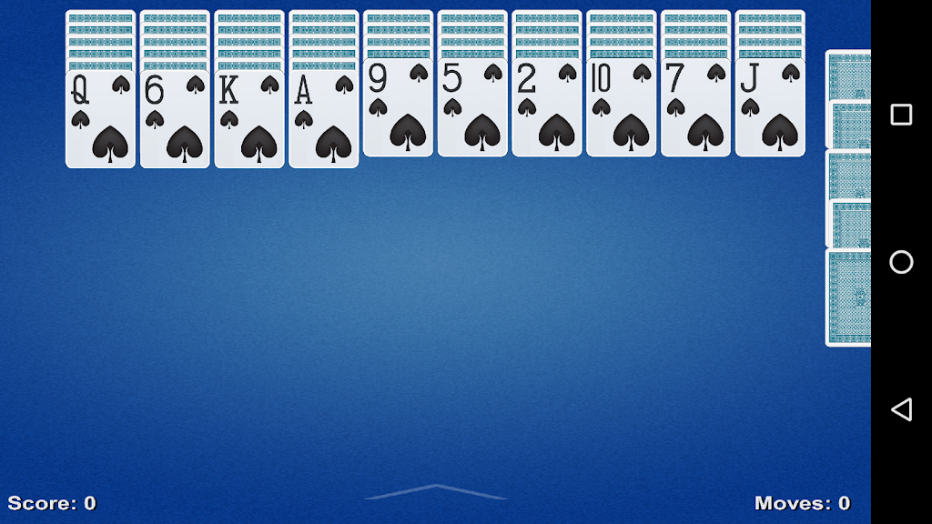 Spider Solitaire Game 螢幕截圖 0