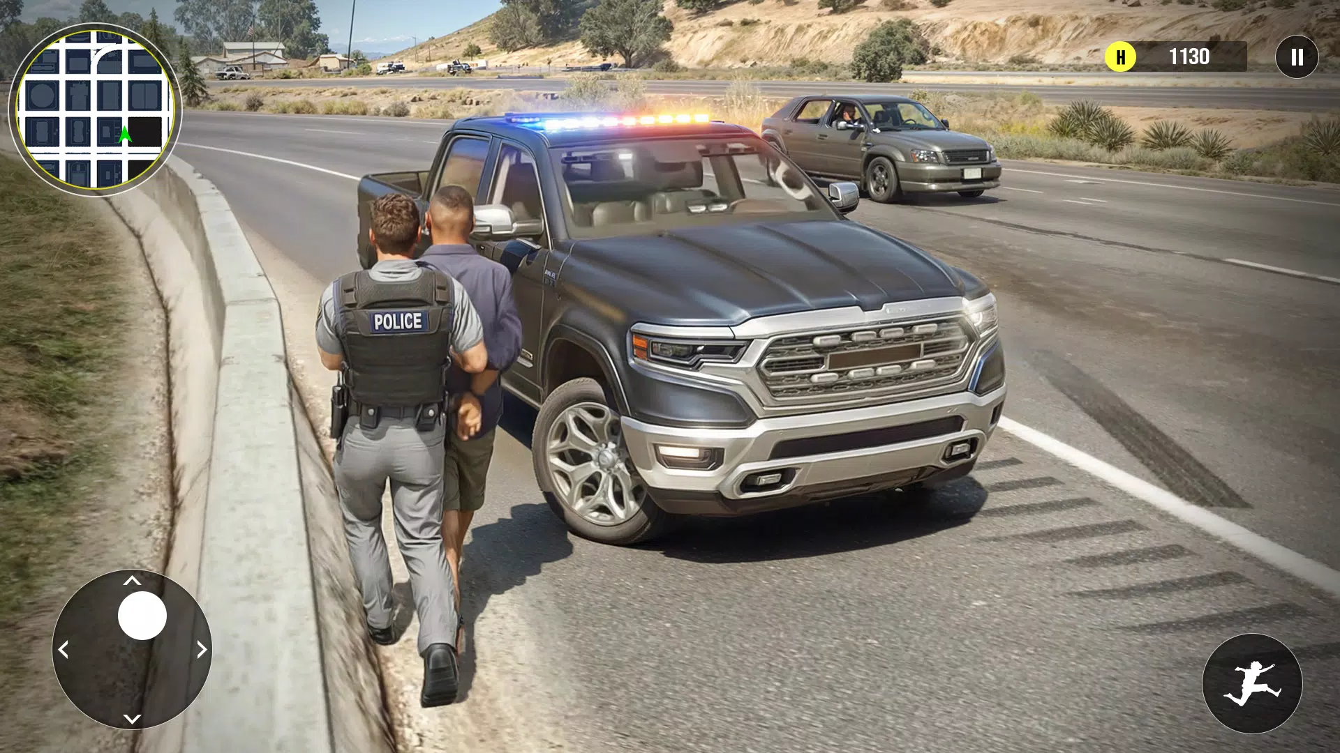 Police Van Crime Sim Games Capture d'écran 2