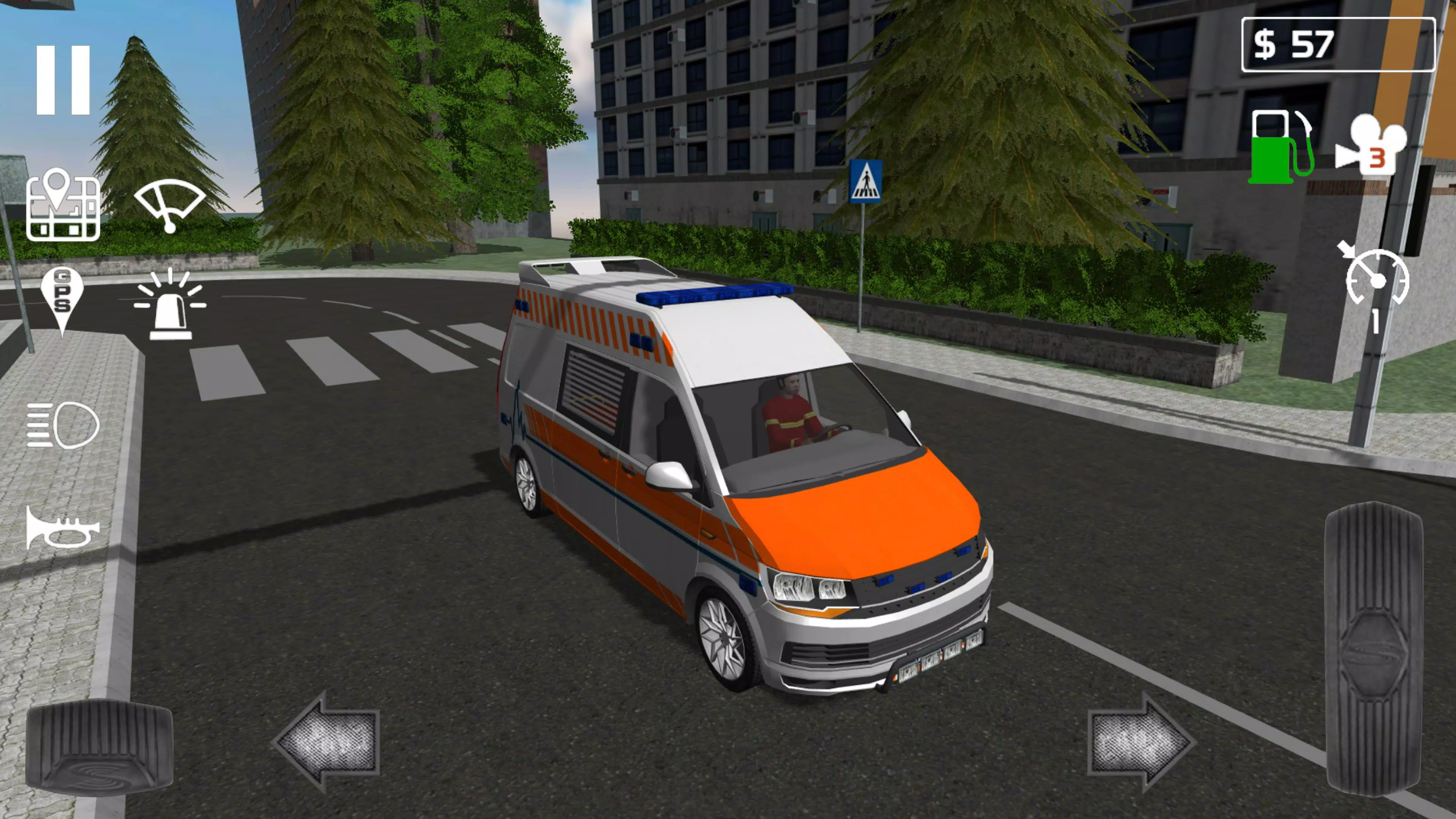 Emergency Ambulance Simulator 螢幕截圖 0