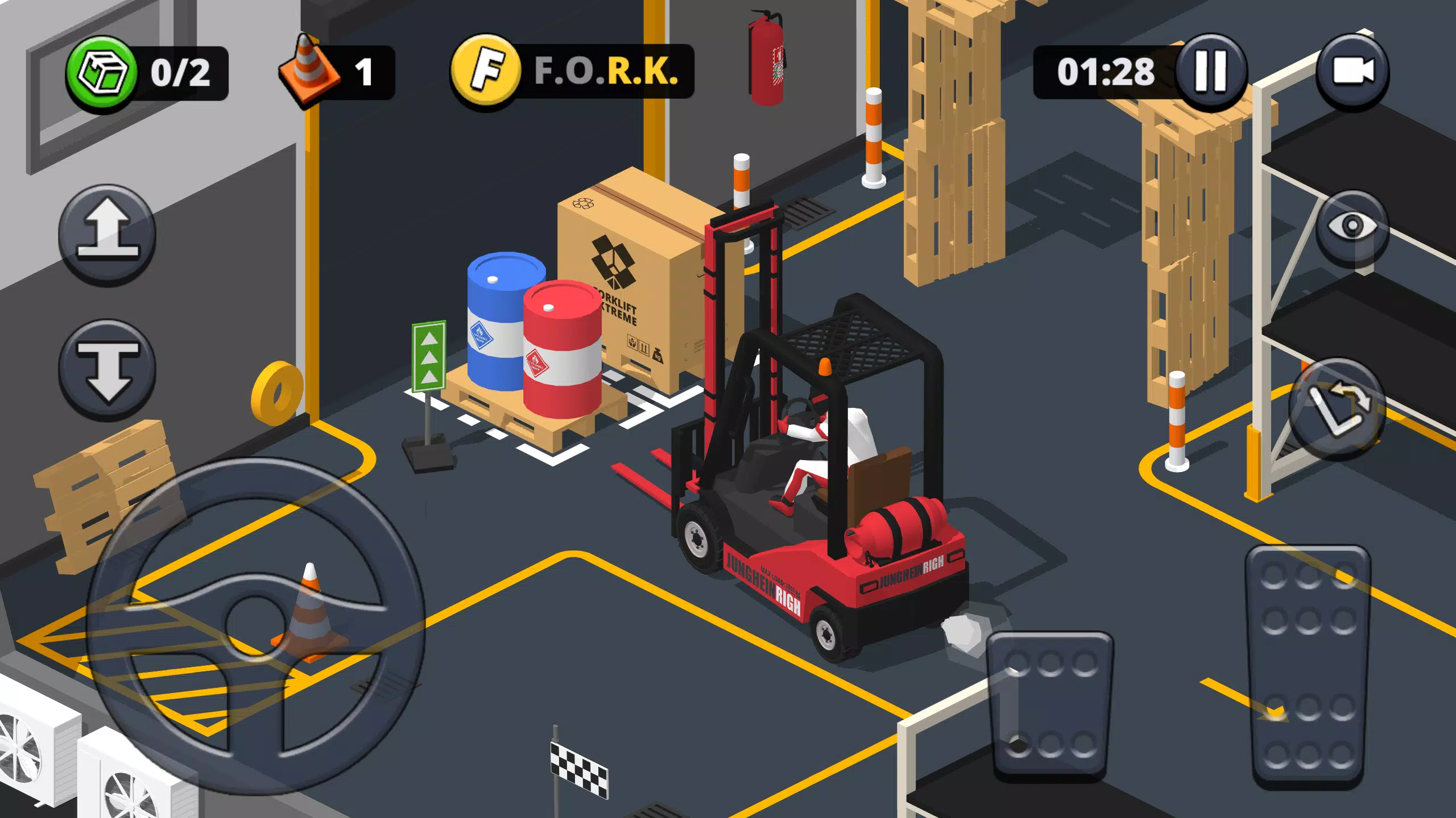 Forklift Extreme Simulator Captura de pantalla 2