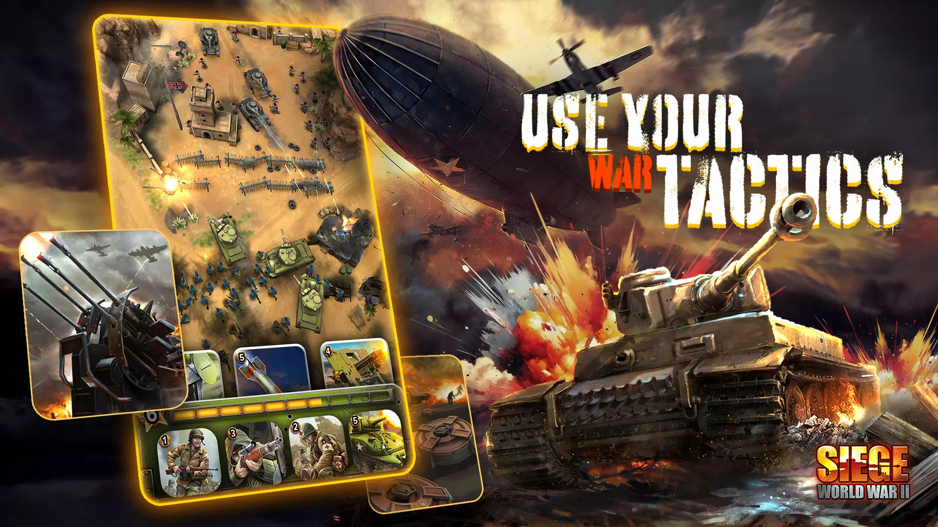 SIEGE: World War II 스크린샷 1