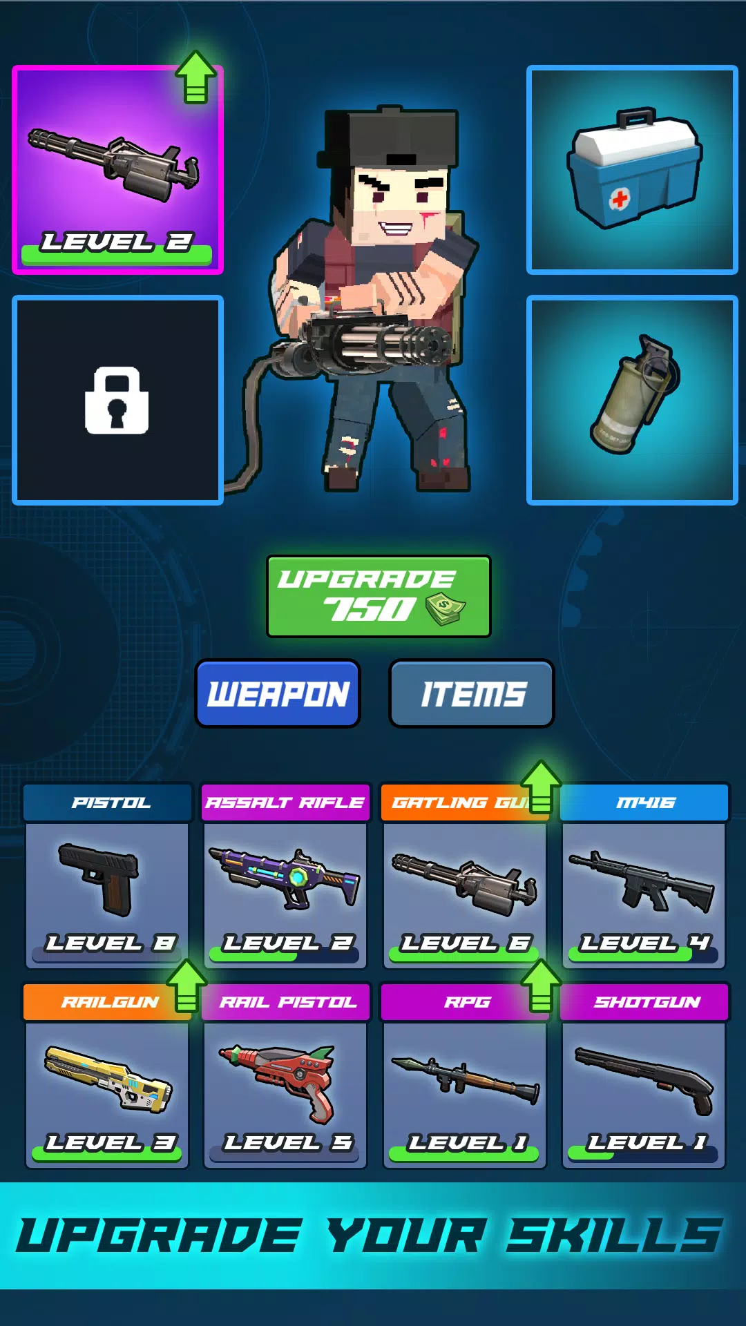 Zombie Craft War: Pixel Gun 3D スクリーンショット 3