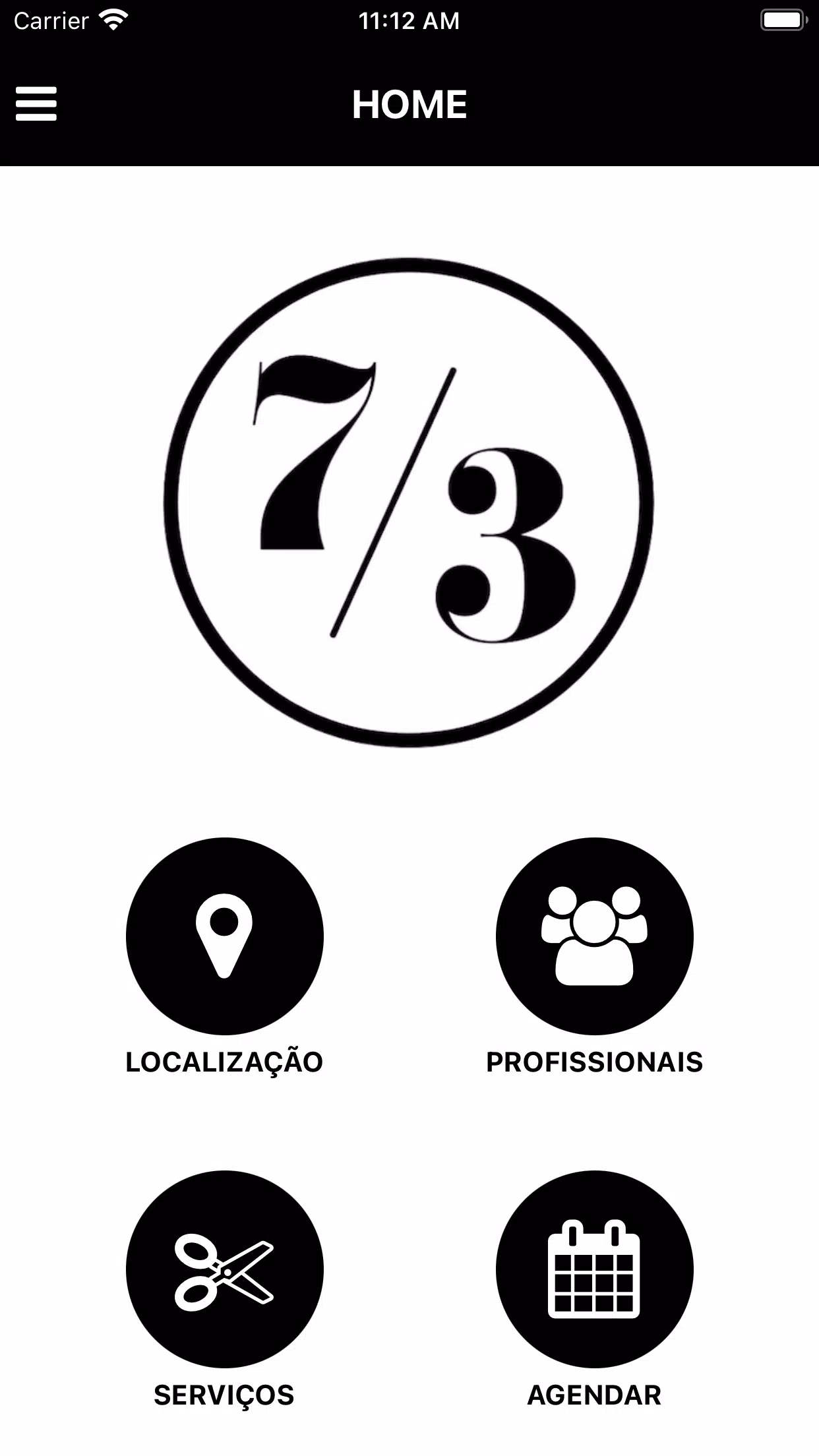 7/3 barbearia Captura de pantalla 0