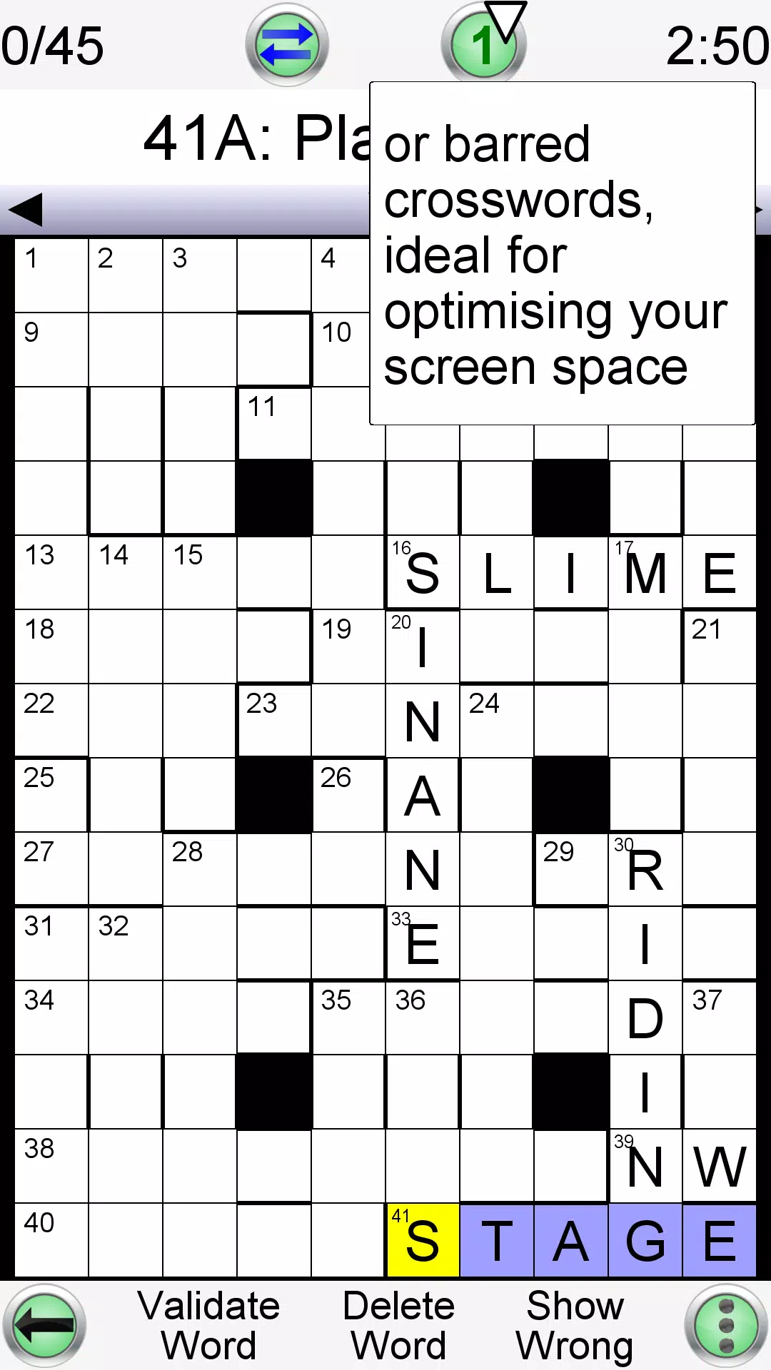Arrow Crossword 스크린샷 2