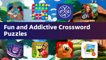 Unterhaltsame und süchtig machende Kreuzworträtsel