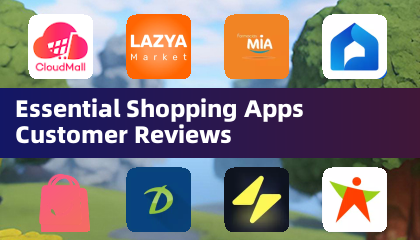 必須のショッピングアプリの顧客レビュー