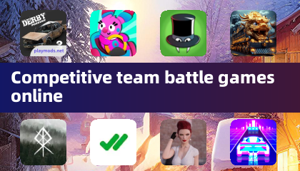 在线竞技团队对战游戏