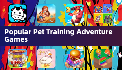 Beliebte Haustiertrainings-Abenteuerspiele