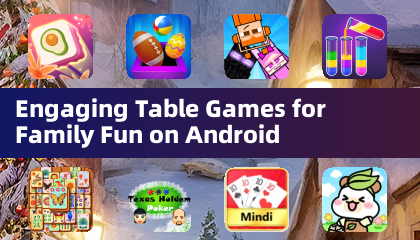 Spannende Tischspiele für Familienunterhaltung auf Android